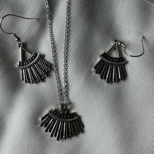 Ruth Bader Ginsburg Jewelry Set